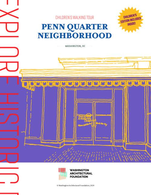 Penn Quarter Neighborhood Walking Tour pamphlet cover
