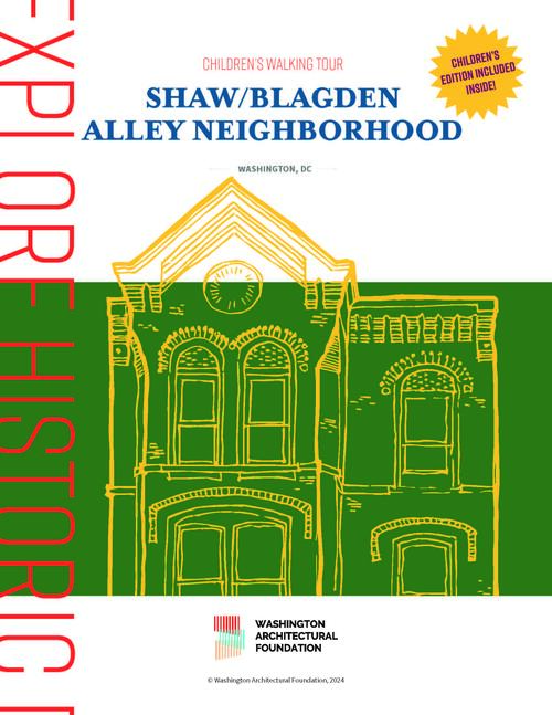 Shaw/Blagden Alley Neighborhood Walking Tour pamphlet cover