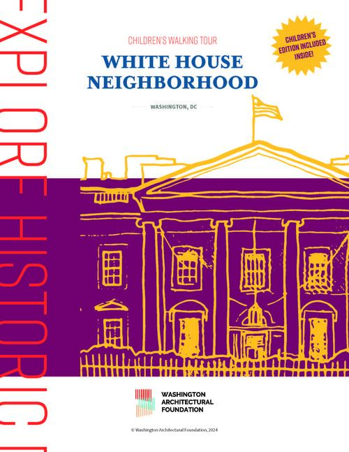 White House Neighborhood Walking Tour pamphlet cover