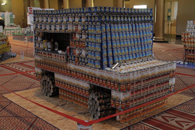 Canstruction Build Out Aia Dc,Diy Banquette Seating Ikea