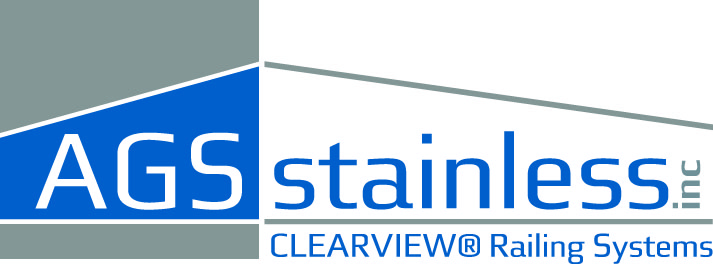 AGS Stainless inc.: Clearview Railing Systems logo