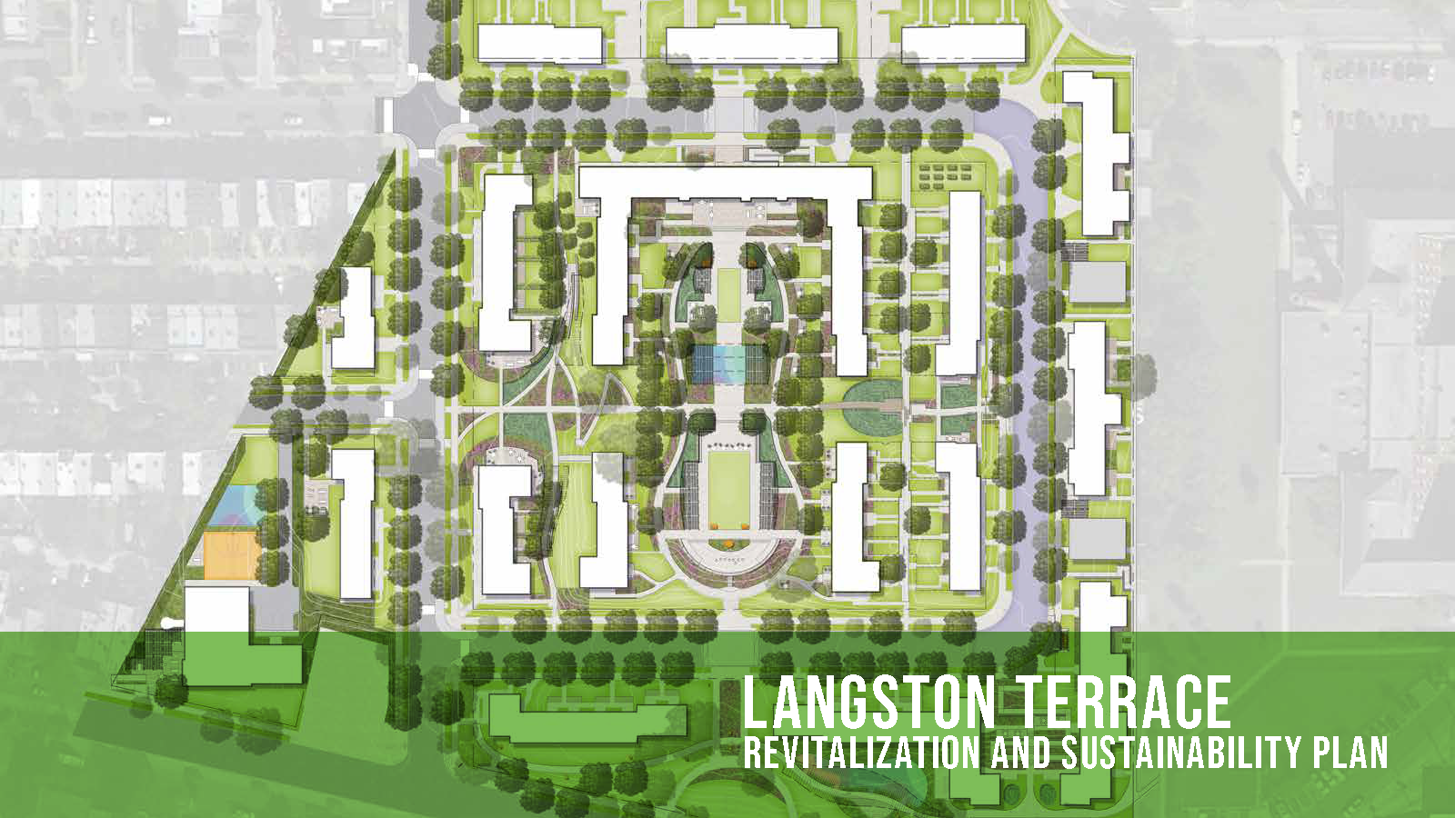Rendering of Langston Terrace