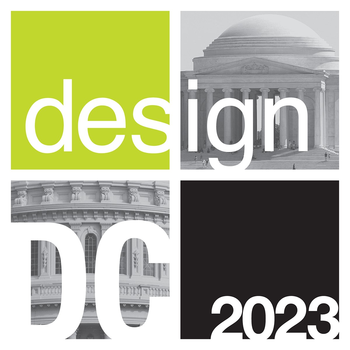 DesignDC logo with "2023" in lower righthand corner