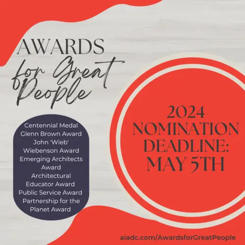 2024 Awards for Great People nomination deadline: May 5th